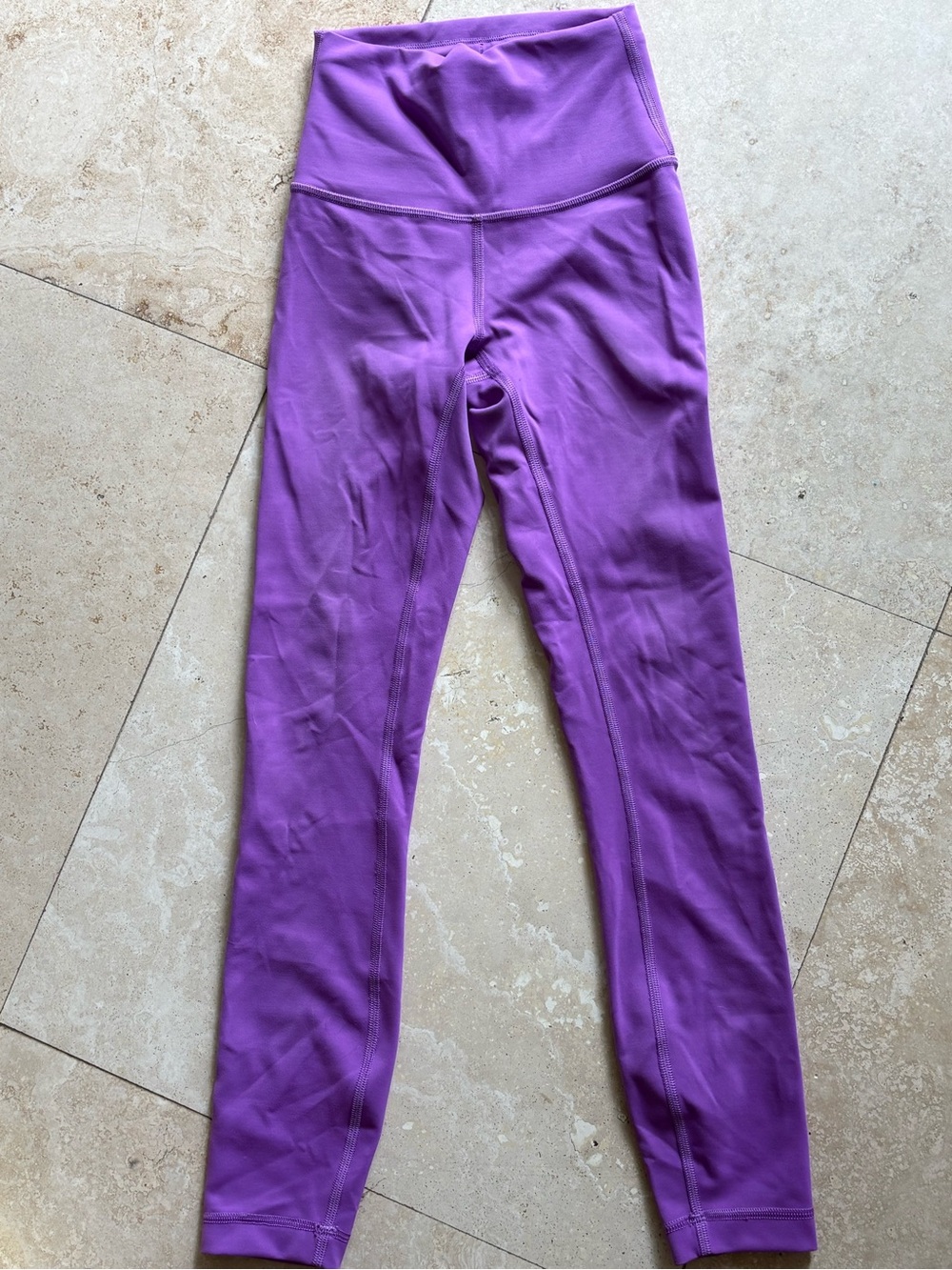 lululemon athletica Purple High-Waist Leggings